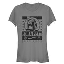 Junior's Star Wars Boba Fett Stars T-Shirt