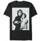 Men's Star Wars Luke and Leia Grayscale T-Shirt