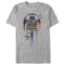 Men's Star Wars Halloween R2-D2 Bats T-Shirt