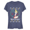 Junior's Peter Pan Ugly Christmas Tinker Bell T-Shirt