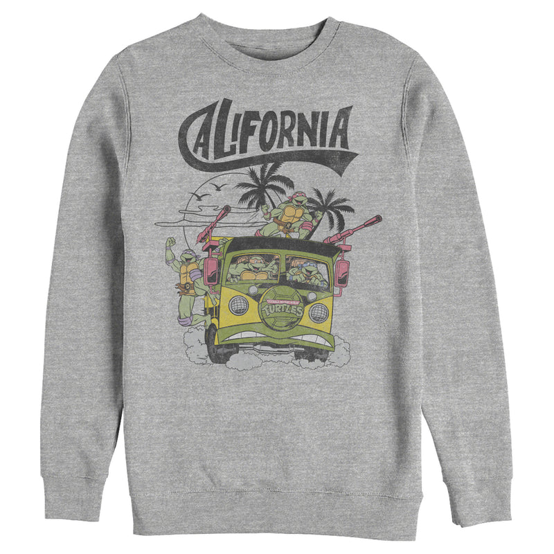 Men's Teenage Mutant Ninja Turtles California Van Sweatshirt