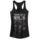 Junior's Teenage Mutant Ninja Turtles Train Like a Ninja Racerback Tank Top