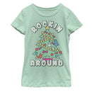 Girl's Lost Gods Christmas Tree Rockin' Around T-Shirt