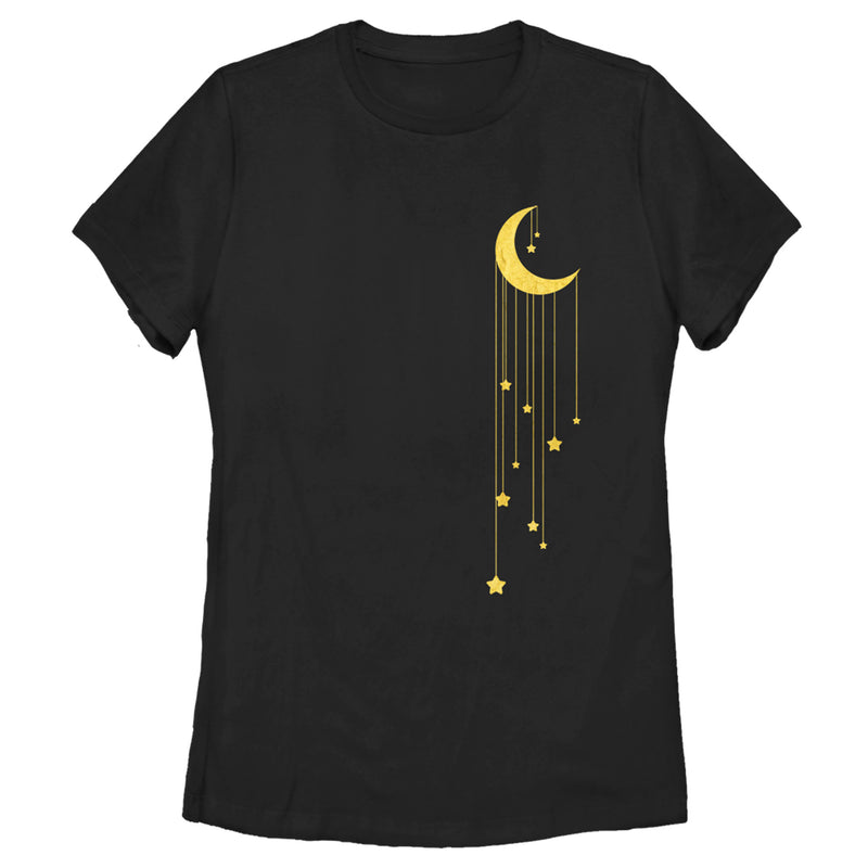 Women's CHIN UP Moon Star Shower T-Shirt