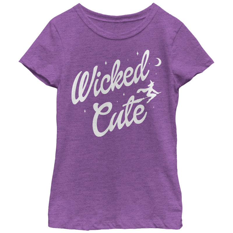 Girl's Lost Gods Halloween Wicked Cute Witch T-Shirt