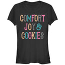 Junior's Lost Gods Christmas Joy Cookies T-Shirt