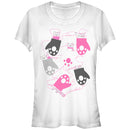 Junior's Lost Gods Christmas Kittens in Mittens T-Shirt