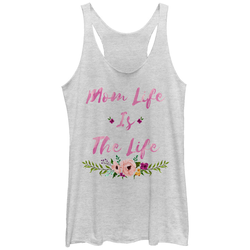 Women's CHIN UP Mom Life is the Life Racerback Tank Top