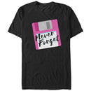 Men's CHIN UP Never Forget Floppy Disk T-Shirt