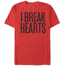 Men's Lost Gods Valentine's Day Break Hearts T-Shirt