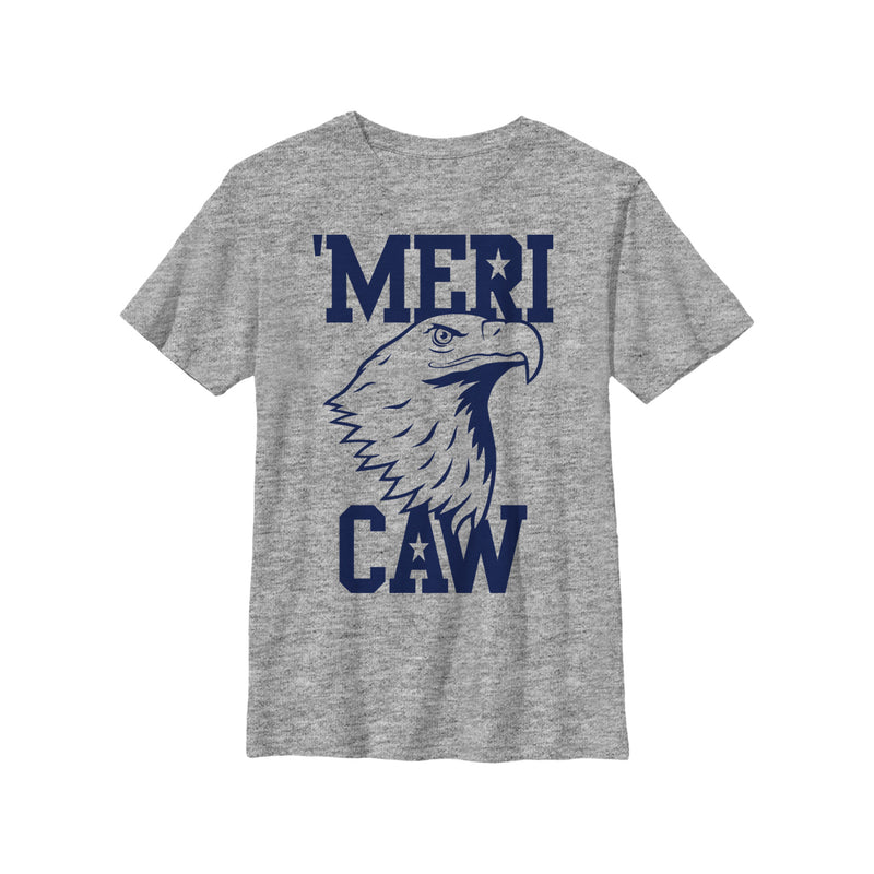 Boy's Lost Gods Fourth of July  'Meri Caw Eagle T-Shirt