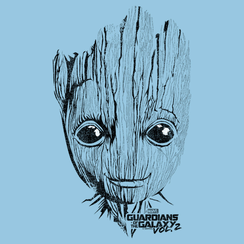 Toddler's Marvel Guardians of the Galaxy Vol. 2 Groot Face T-Shirt