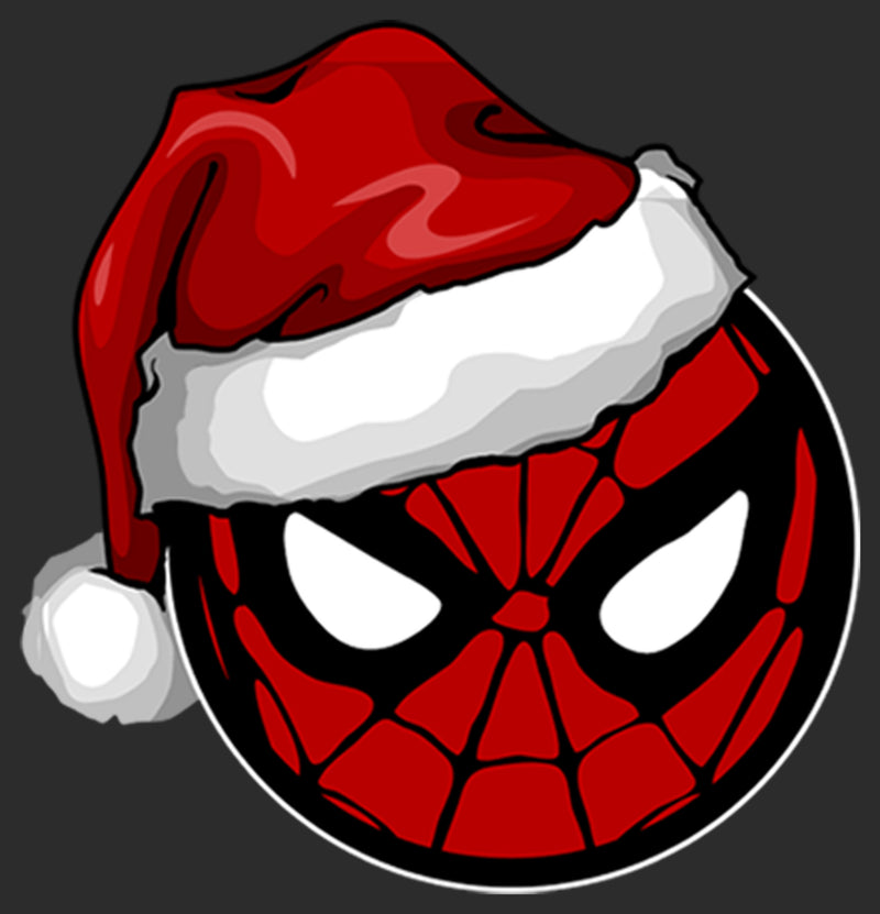 Women's Marvel Christmas Spider-Man Santa Hat T-Shirt