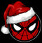 Men's Marvel Christmas Spider-Man Santa Hat Tank Top