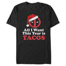 Men's Marvel Deadpool Holiday Tacos T-Shirt