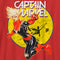 Boy's Marvel Captain Marvel Vintage Ring T-Shirt