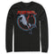 Men's Marvel Deadpool Unicorn Ride Long Sleeve Shirt