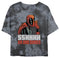 Junior's Marvel Deadpool Distressed Sshhhh No One Cares T-Shirt