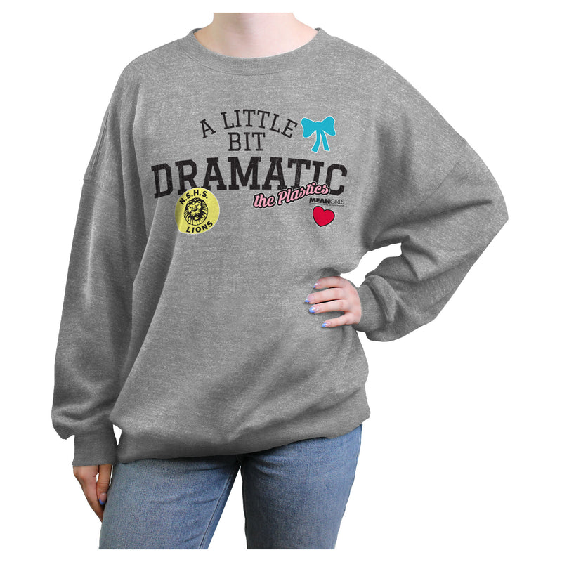 Junior's Mean Girls The Plastics A Little Bit Dramatic Icons Sweatshirt