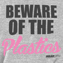 Junior's Mean Girls Beware of the Plastics Official Logo Sweatshirt