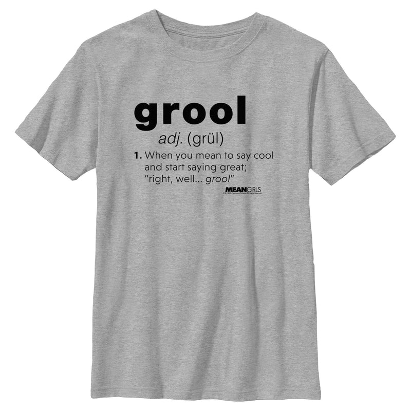 Boy's Mean Girls Grool Definition T-Shirt