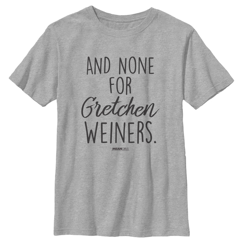 Boy's Mean Girls And None for Gretchen Wieners T-Shirt
