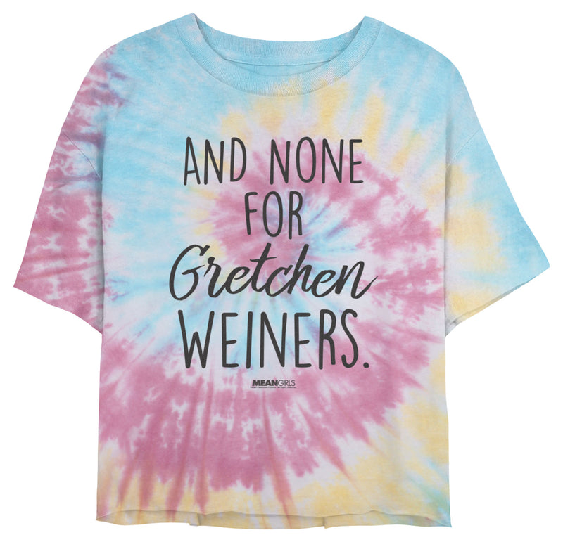 Junior's Mean Girls And None for Gretchen Wieners Quote T-Shirt