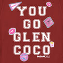 Women's Mean Girls Collegiate You Go Glen Coco Icons T-Shirt