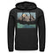 Men's Lost Gods Distressed Mountain View Pull Over Hoodie