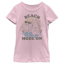 Girl's SpongeBob SquarePants Beach Mode On T-Shirt