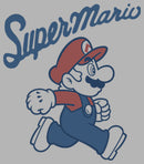 Men's Nintendo Super Mario Side Profile Pull Over Hoodie