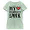 Girl's Nintendo My Heart Belongs to Link T-Shirt