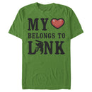 Men's Nintendo My Heart Belongs to Link T-Shirt