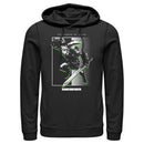 Men's Nintendo 1986 Link Grayscale Pull Over Hoodie