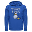 Men's Nintendo Lakitu Challenge Accepted Distressed Pull Over Hoodie