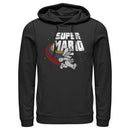 Men's Nintendo Retro Walk Distressed Pull Over Hoodie