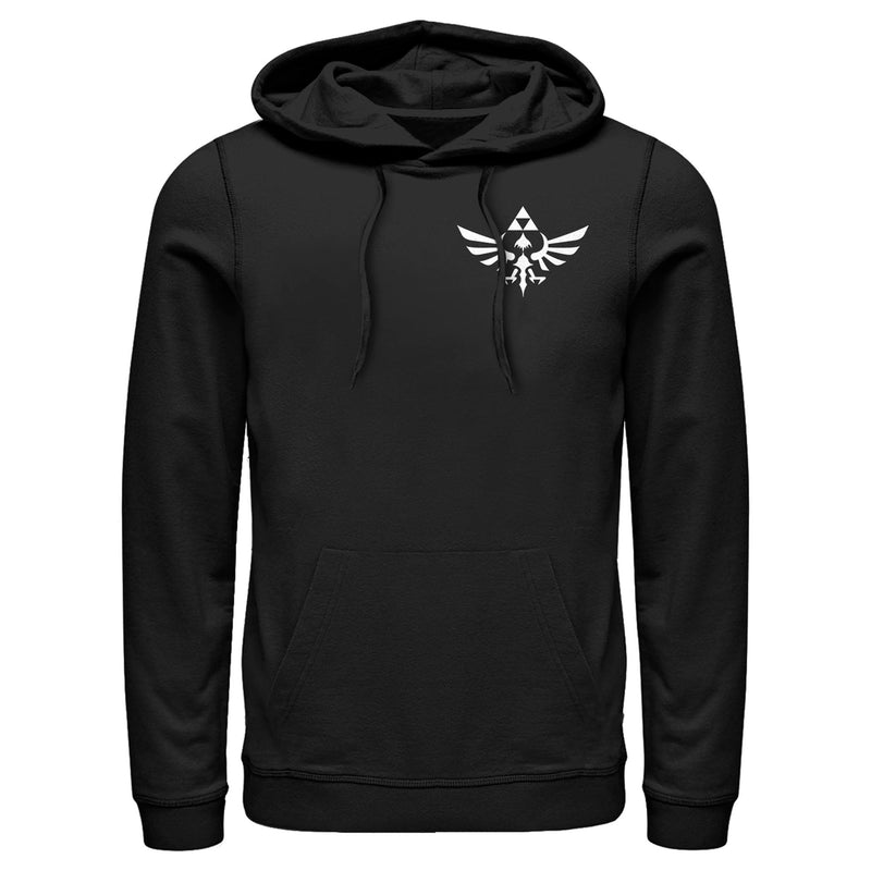 Men's Nintendo Small Hyrule Crest Pull Over Hoodie