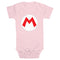 Infant's Nintendo Mario Circle Icon Onesie