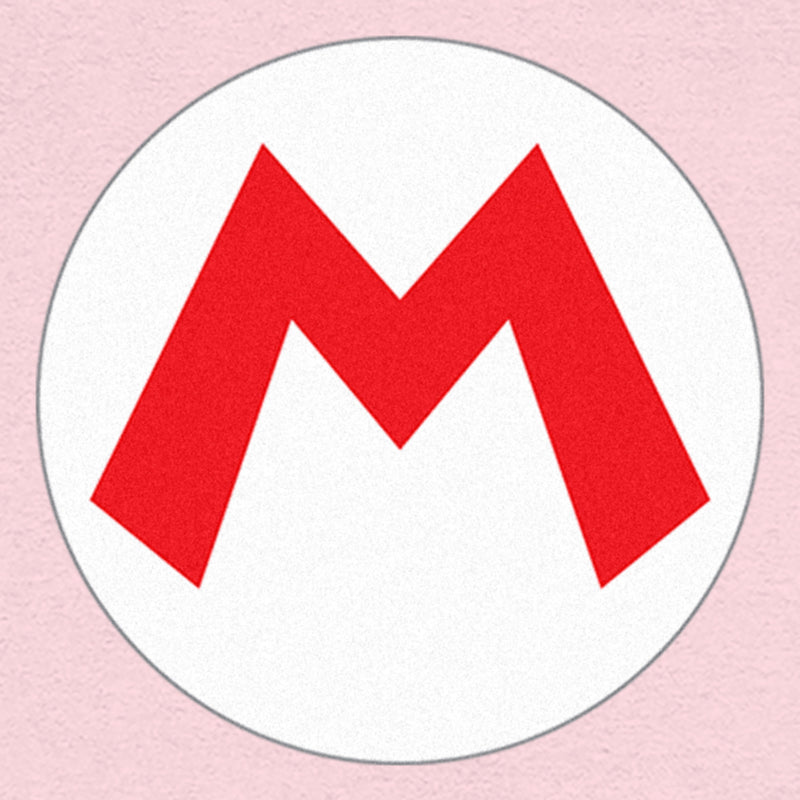 Infant's Nintendo Mario Circle Icon Onesie