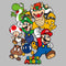 Boy's Nintendo Super Mario Team Poster T-Shirt