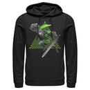 Men's Nintendo Classic Action Pose Pull Over Hoodie