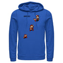 Men's Nintendo Retro Pixel Character Pull Over Hoodie