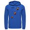 Men's Nintendo Retro Pixel Character Pull Over Hoodie