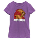 Girl's Beauty and the Beast Hashtag Moody T-Shirt