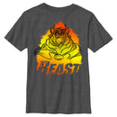 Boy's Beauty and the Beast Sketch Profile T-Shirt