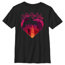 Boy's Aladdin Whole New World Heart Couple T-Shirt
