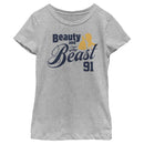Girl's Beauty and the Beast Dance Silhouette T-Shirt