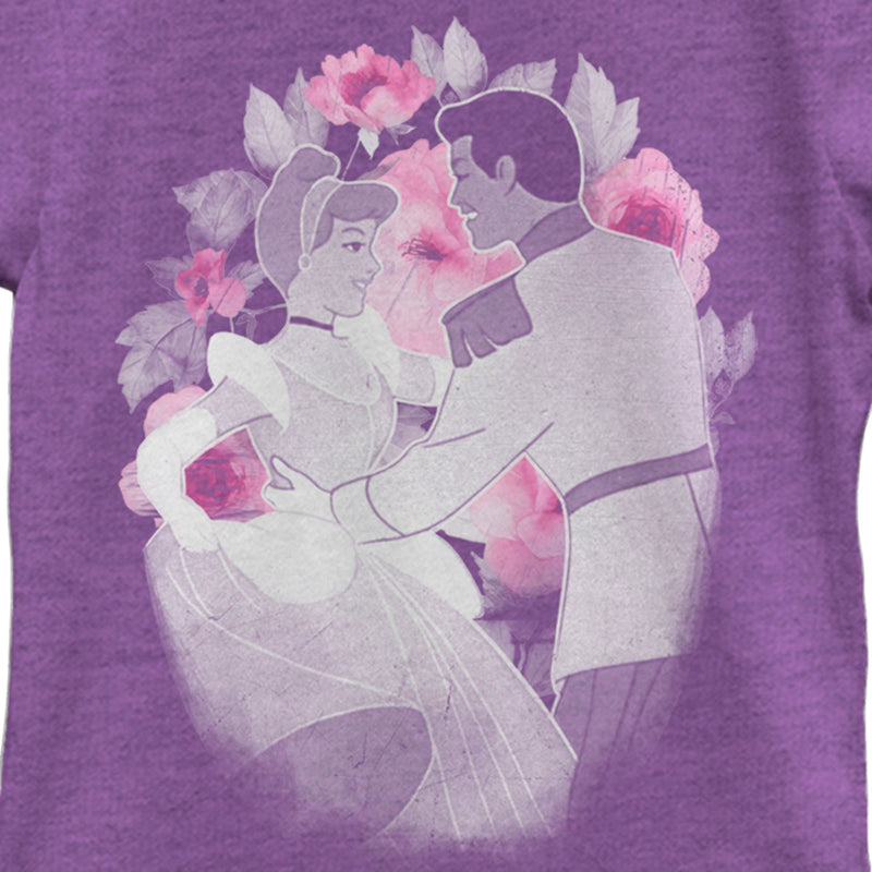 Girl's Cinderella Floral Dance T-Shirt