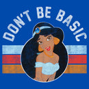 Boy's Aladdin Jasmine Don't Be Basic T-Shirt