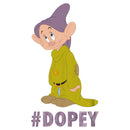 Boy's Snow White and the Seven Dwarfs Hashtag Dopey T-Shirt